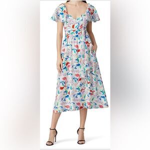 Tanya Taylor Teigan Silk Dress Size 10